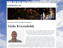 Tablet Screenshot of kverndokk.com